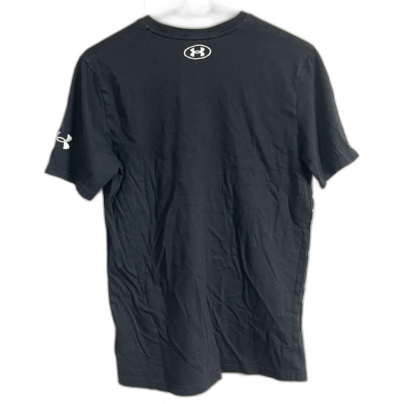 Under Armour Project Rock Black Graphic T-Shirt Iron Paradise Size Small - Picture 5 of 5